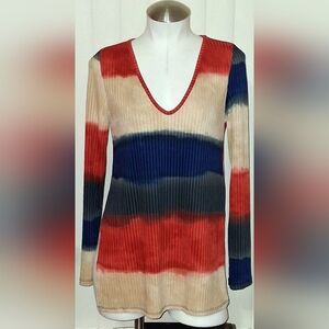 💲IT'S A SALE!! Striped V-Neck Top💲